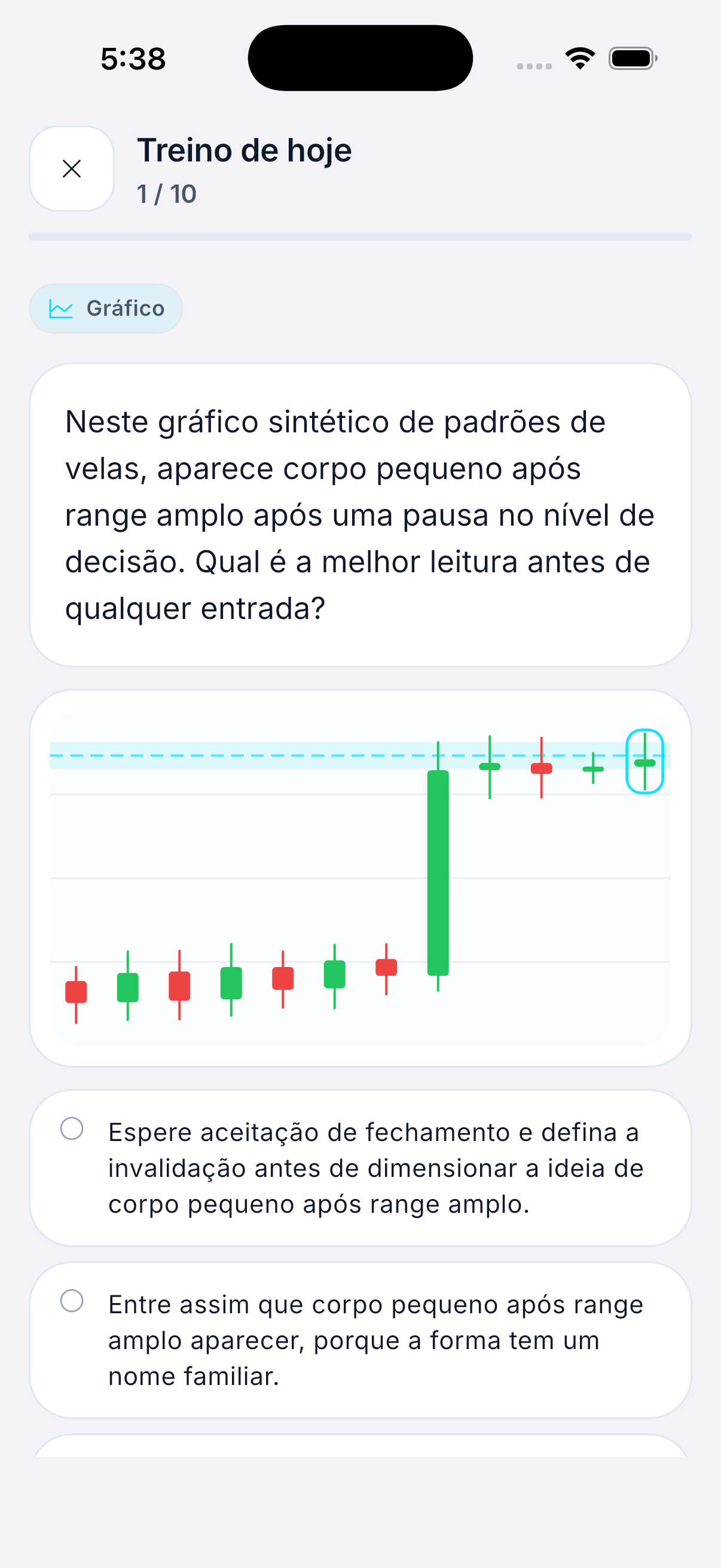 Transforme erros recorrentes em treino focado.